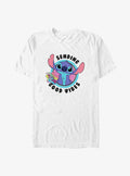 Disney Lilo Stitch Sending Good Vibes T-Shirt T-Shirt | Viral Style | Perfect For Daily Wear