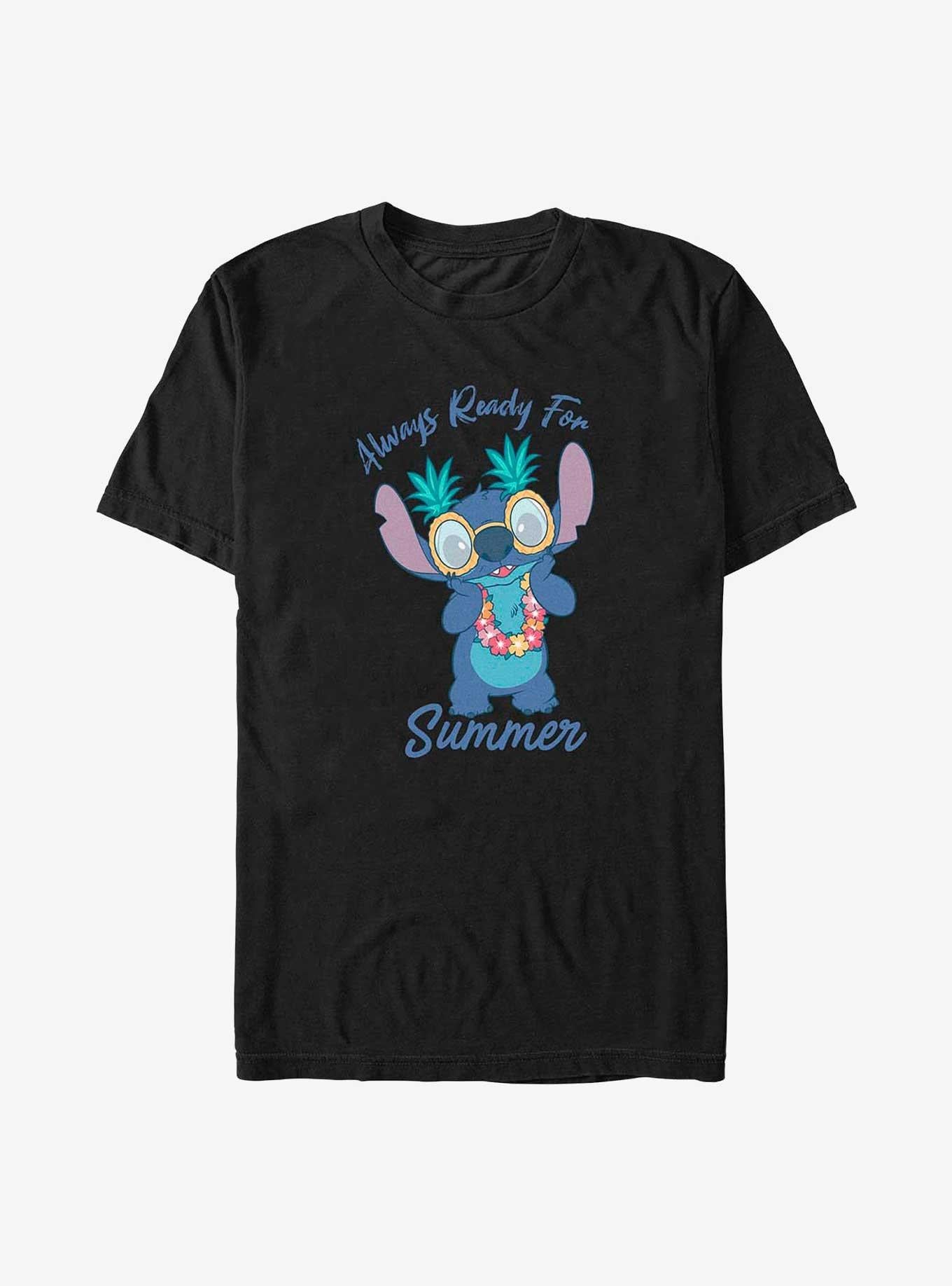 Disney Lilo Stitch Always Ready For Summer T-Shirt T-Shirt | Trending Design | High Demand Item