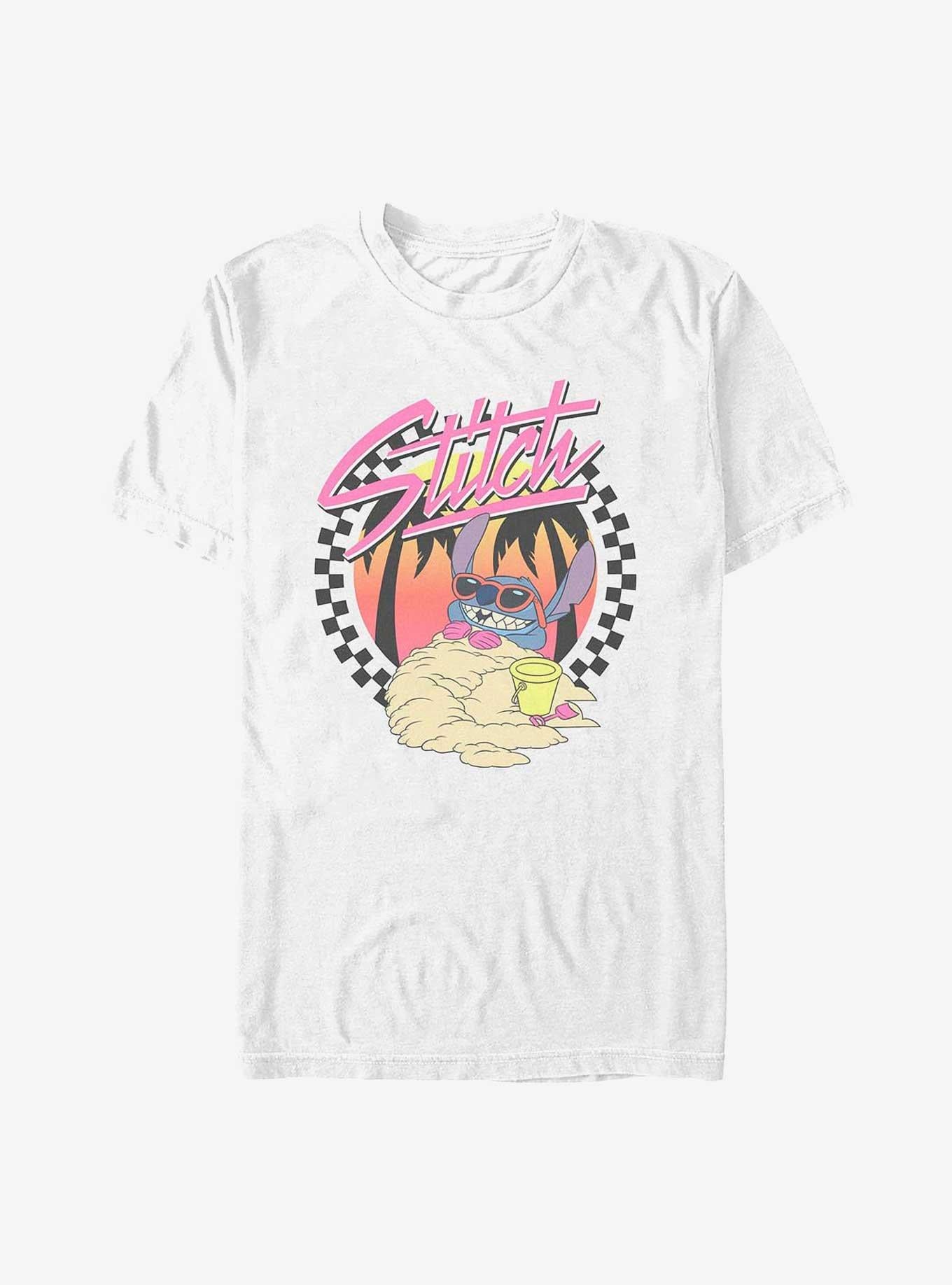 Disney Lilo Stitch Sunset Stitch T-Shirt T-Shirt | Bold Graphic Edition | Trending Now