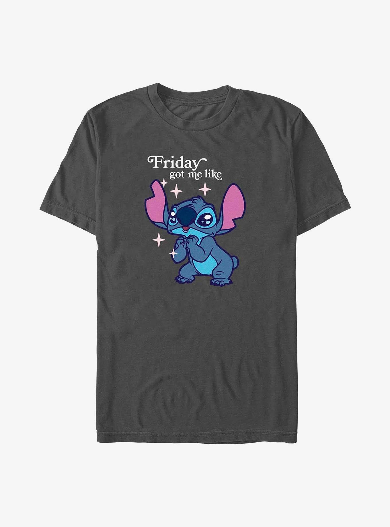 Disney Lilo Stitch Friday Got Me T-Shirt T-Shirt | Trending Design | Perfect For Daily Wear