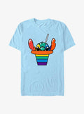 Disney Lilo Stitch Rainbow Shave Ice T-Shirt T-Shirt | Aesthetic Graphic | Perfect For Daily Wear