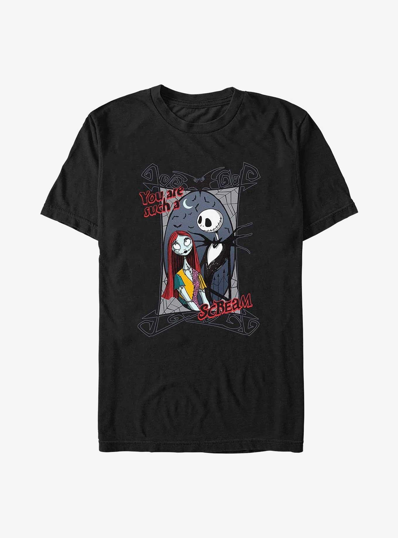 The Nightmare Before Christmas Jack Sally Such A Scream T-Shirt T-Shirt | Aesthetic Graphic | Great Gift Idea