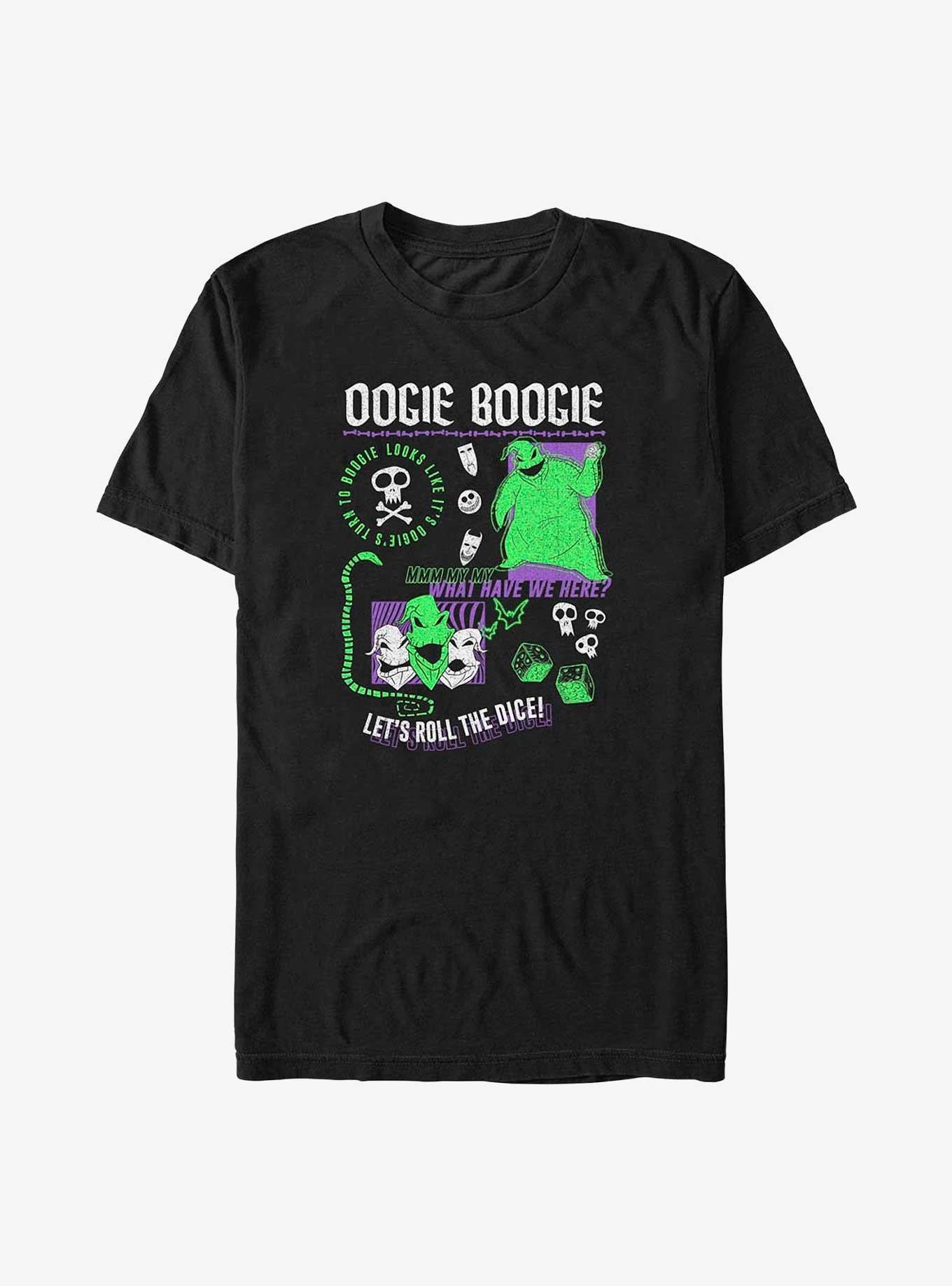 The Nightmare Before Christmas Oogie Boogie Let's Roll The Dice Big Tall T-Shirt T-Shirt | Viral Style | Top Pick For Fans