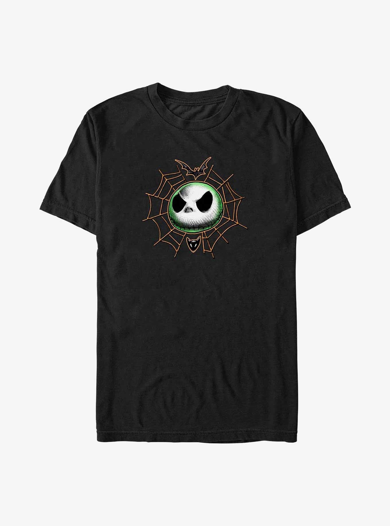 Disney The Nightmare Before Christmas Jack Skellington Web Big Tall T-Shirt T-Shirt | Exclusive Edition | Top Pick For Fans