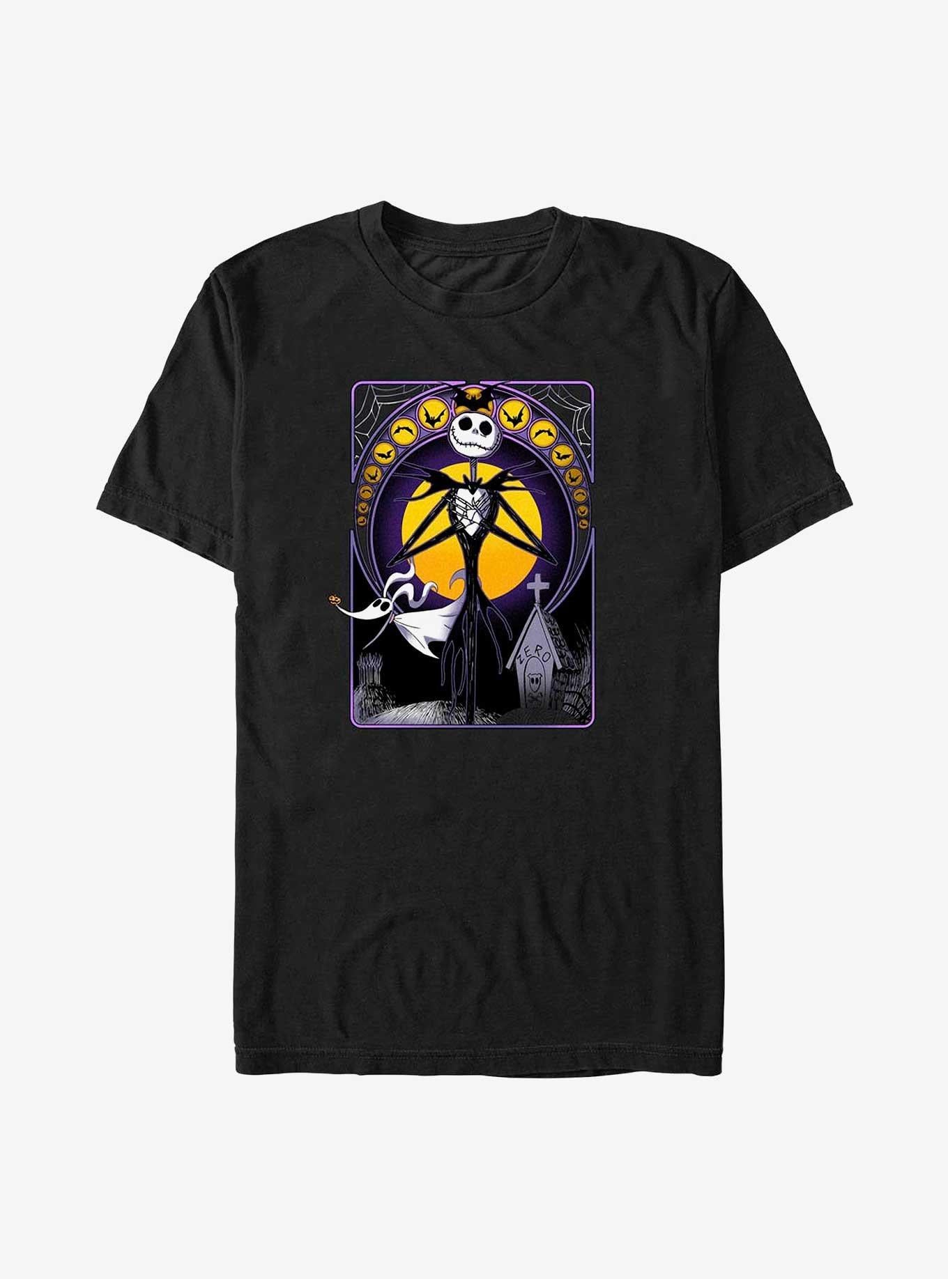 Disney The Nightmare Before Christmas Jack Nightmare Nouveau Big & Tall T-Shirt