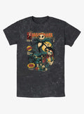 The Nightmare Before Christmas Comic Cover Mineral Wash T-Shirt