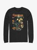 The Nightmare Before Christmas Comic Cover Long-sleeve T-shirt | Trendy Graphic Tee | Casual Unisex T-shirt