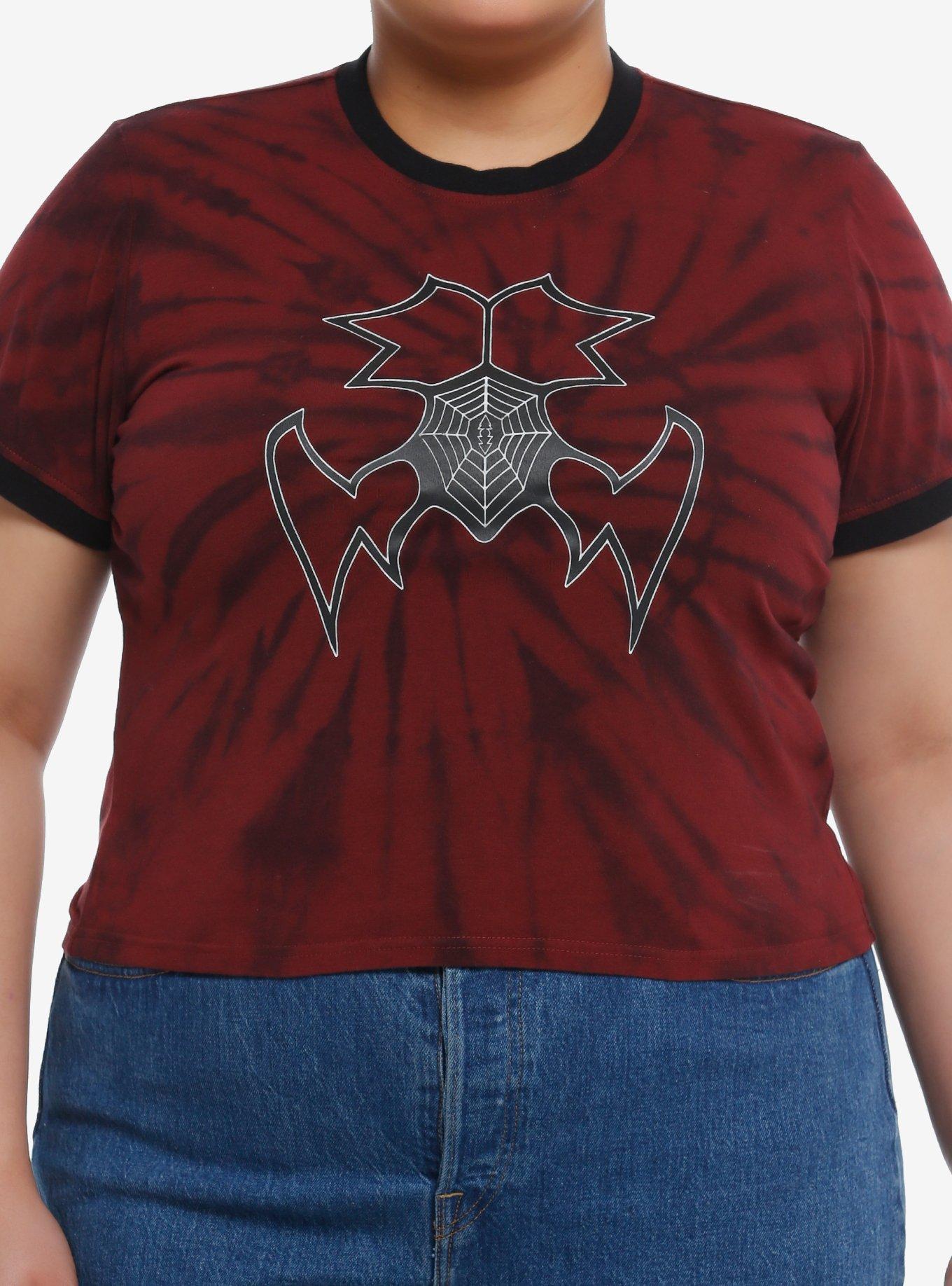 Her Universe Marvel Madame Web Spiderweb Tie-Dye Girls Baby T-Shirt Plus Size | Premium Unisex T-Shirt, Trending Graphic Tee