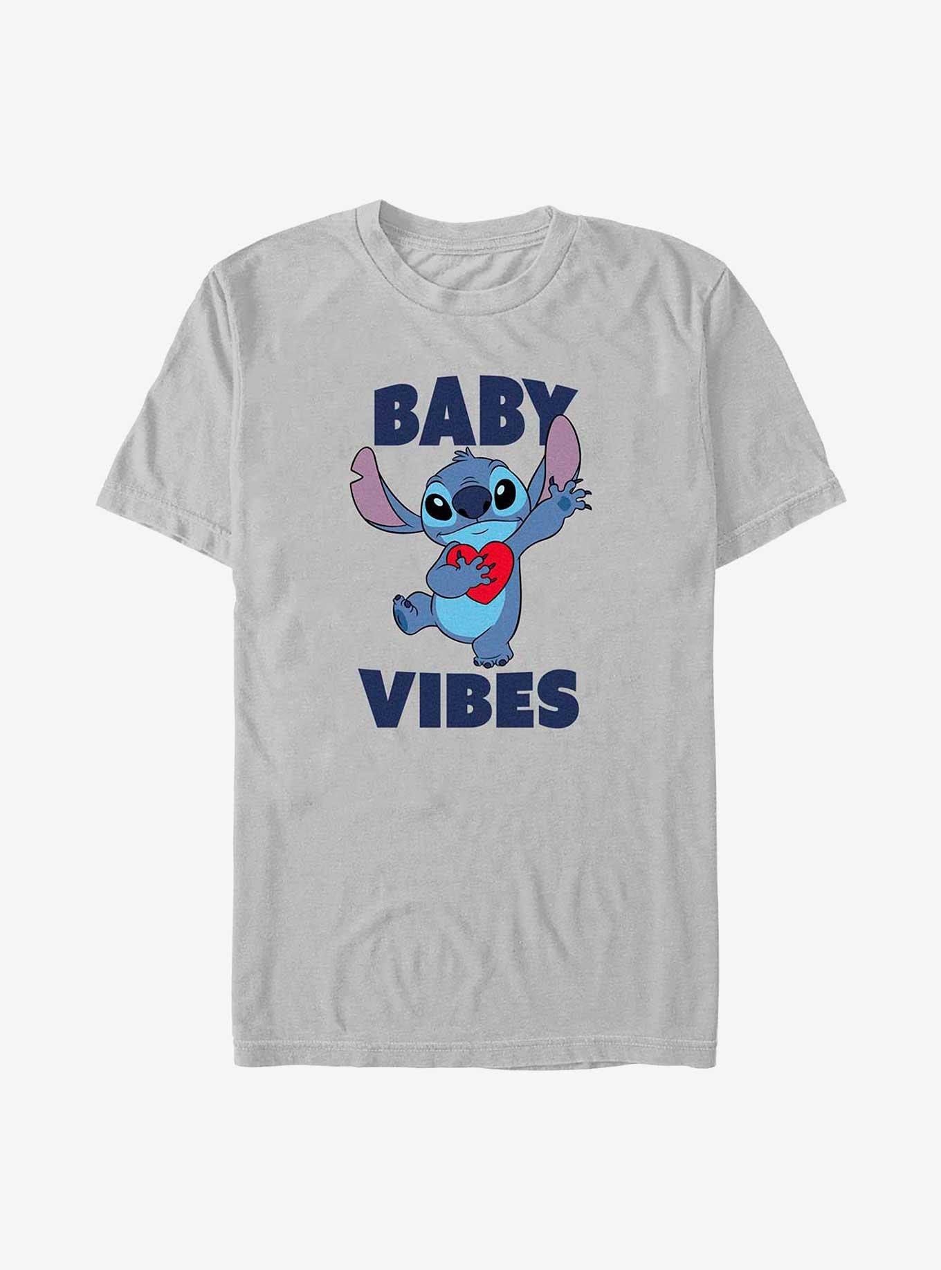 Disney Lilo Stitch Baby Vibes T-Shirt T-Shirt | Trending Design | Great Gift Idea