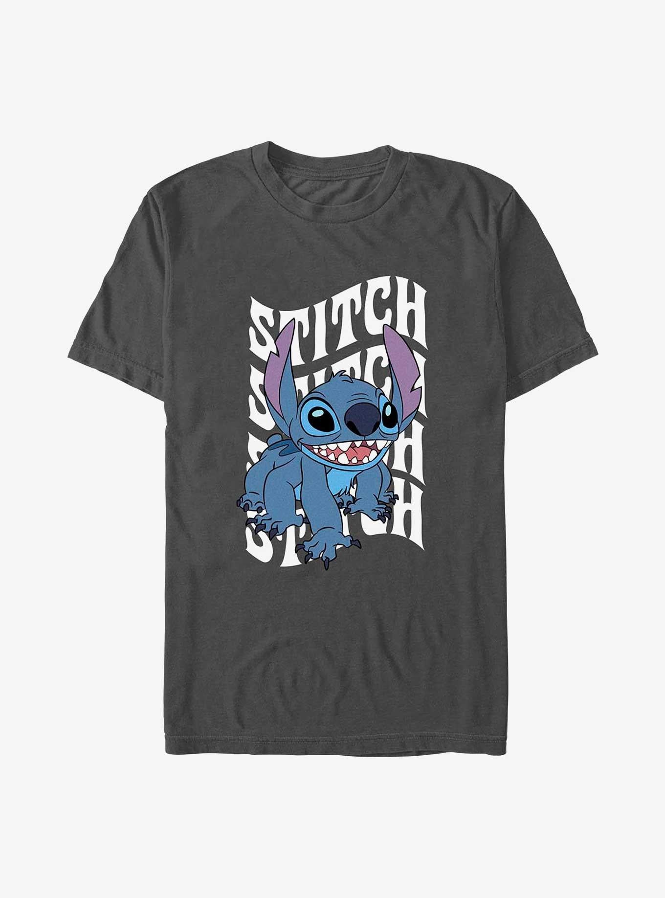 Disney Lilo Stitch Crawling Alien T-Shirt T-Shirt | High-Quality Print | Perfect For Daily Wear