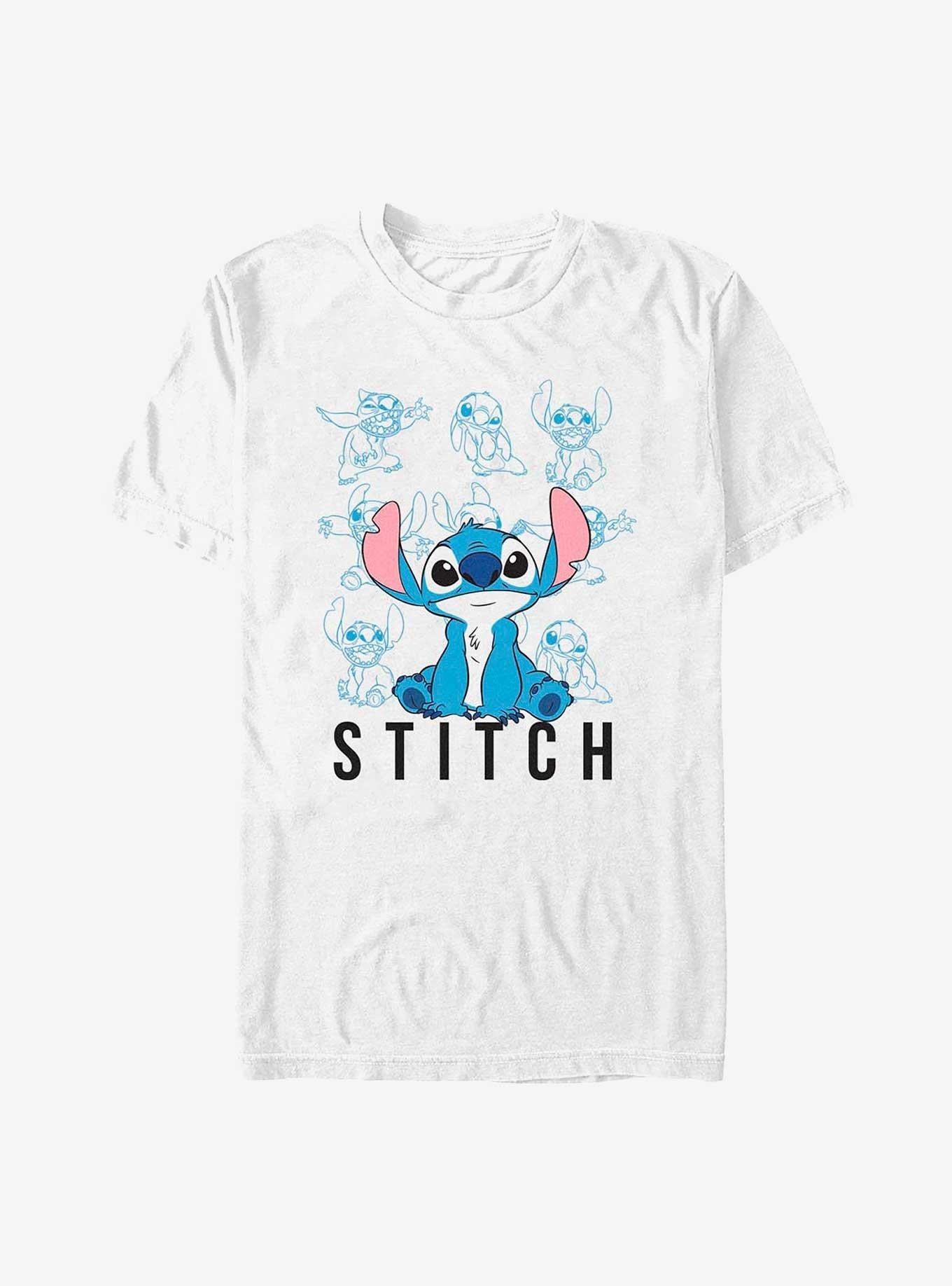 Disney Lilo Stitch Stitch Poses T-Shirt T-Shirt | Bold Graphic Edition | Must-Have Style