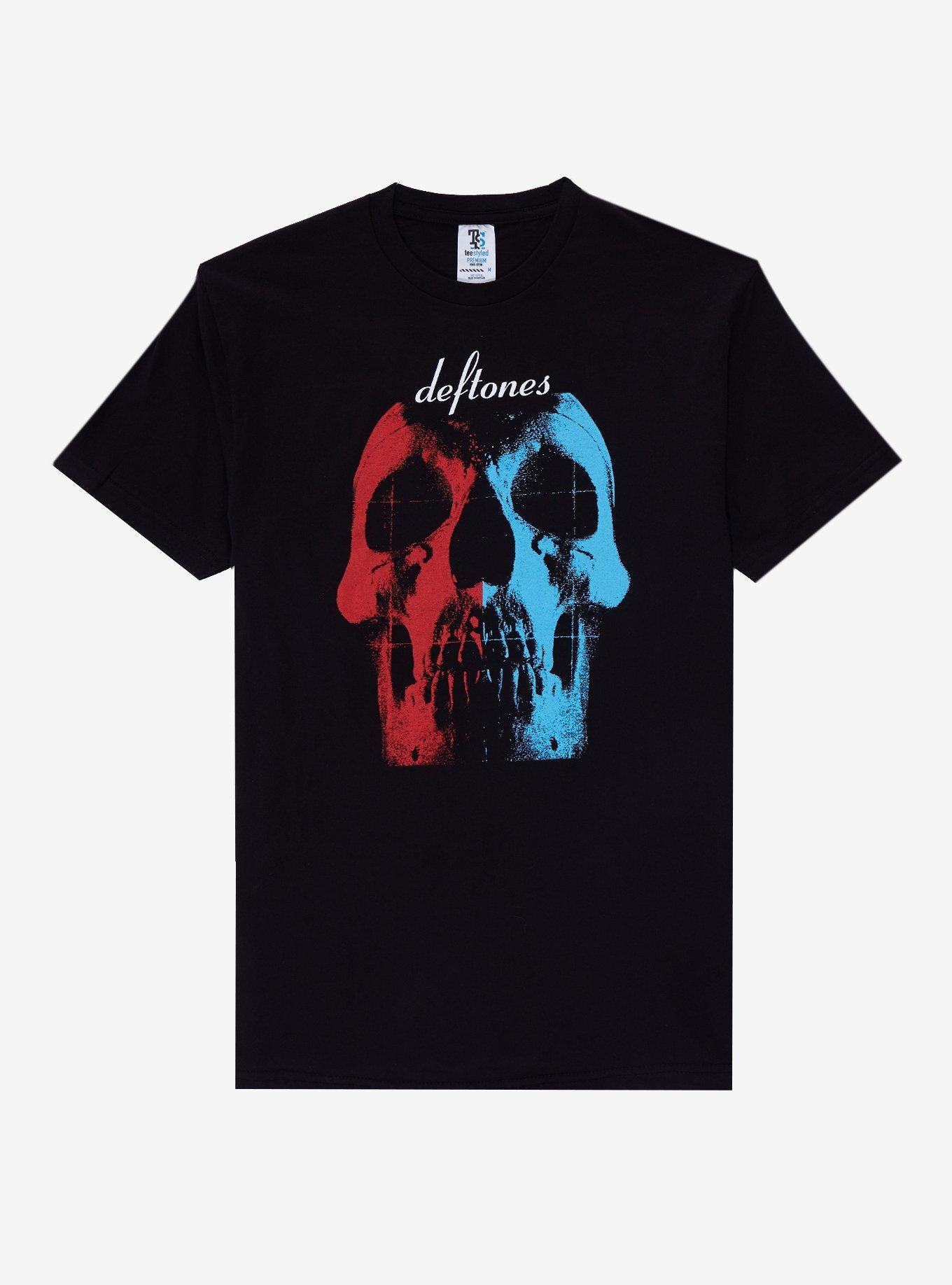 Deftones Minerva Split Skull T Shirt