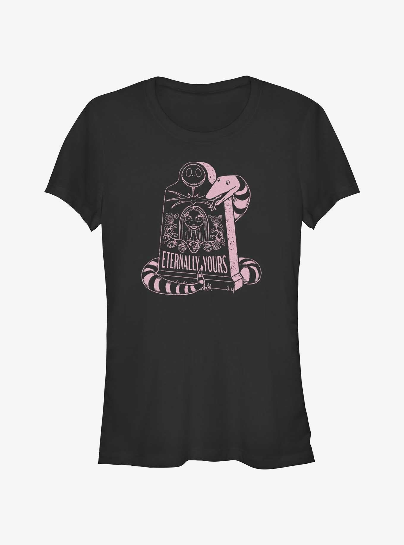 The Nightmare Before Christmas Eternally Yours Girls T-shirt | Trendy Graphic Tee | Casual Unisex T-shirt