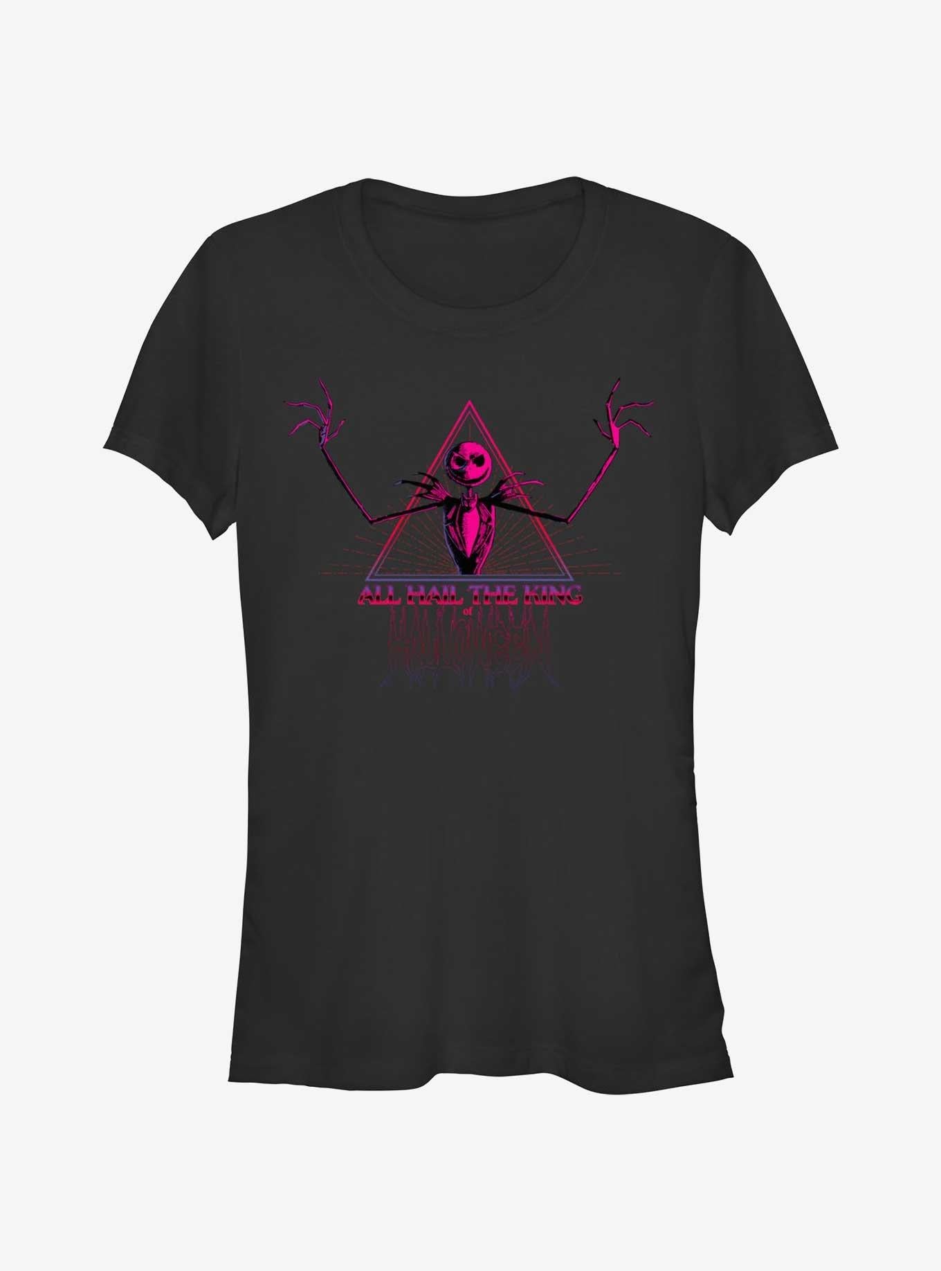 Disney The Nightmare Before Christmas King Of Halloween Jack Skellington Girls T-Shirt T-Shirt | High-Quality Print | Trending Now