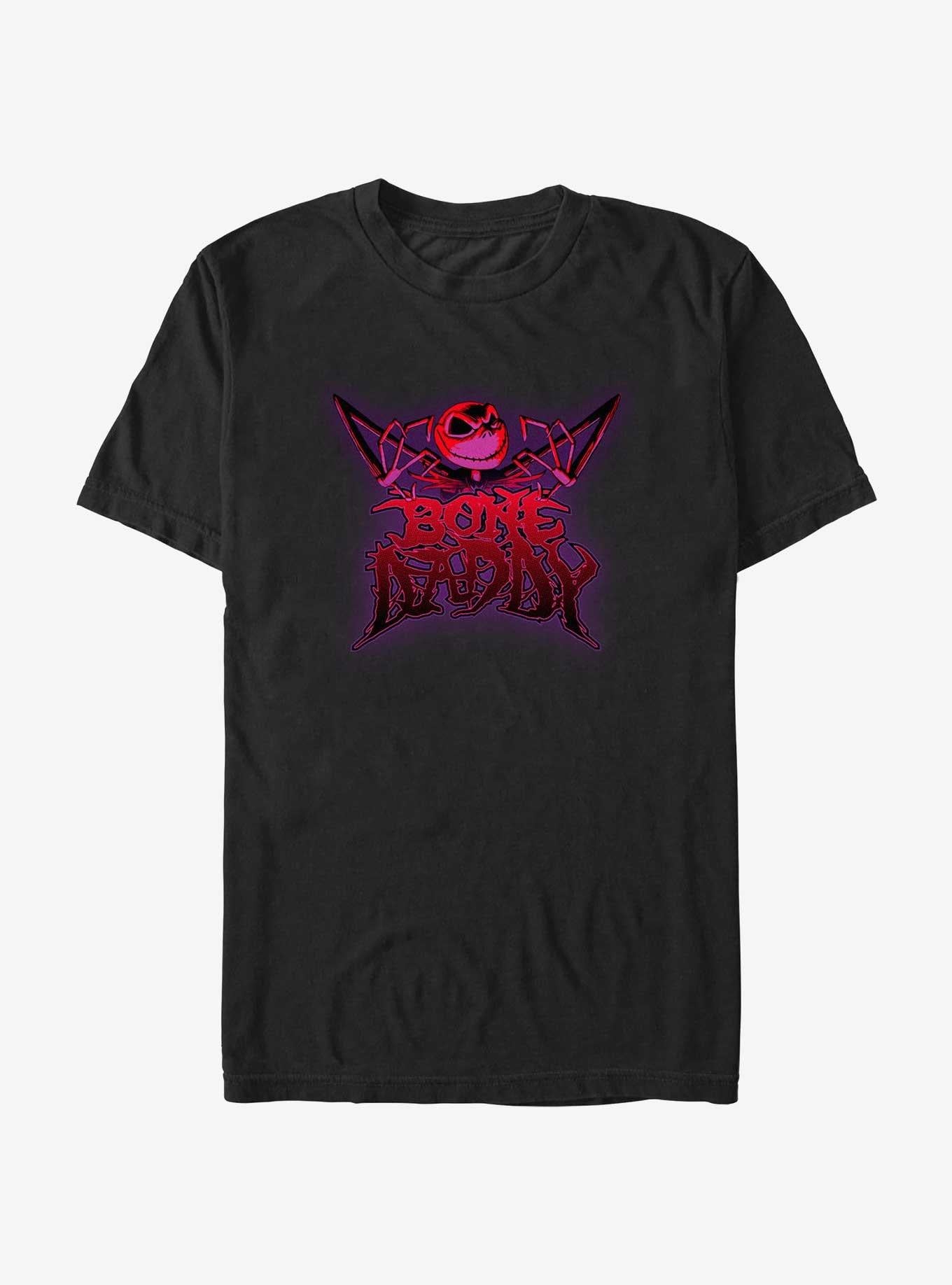 Disney The Nightmare Before Christmas Bone Daddy Jack Skellington T-shirt | Trendy Graphic Tee | Casual Unisex T-shirt