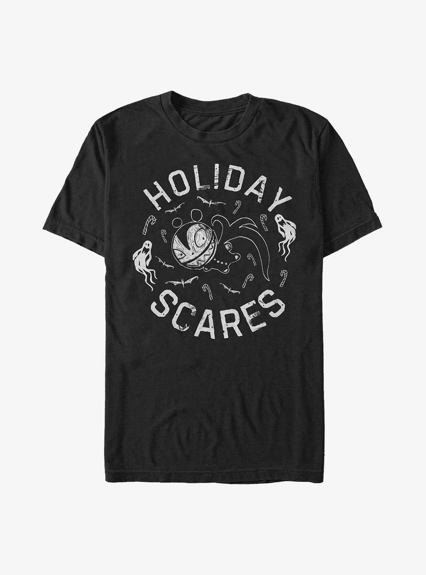 Disney The Nightmare Before Christmas Holiday Scares Extra Soft T-Shirt T-Shirt | Exclusive Edition | Top Pick For Fans