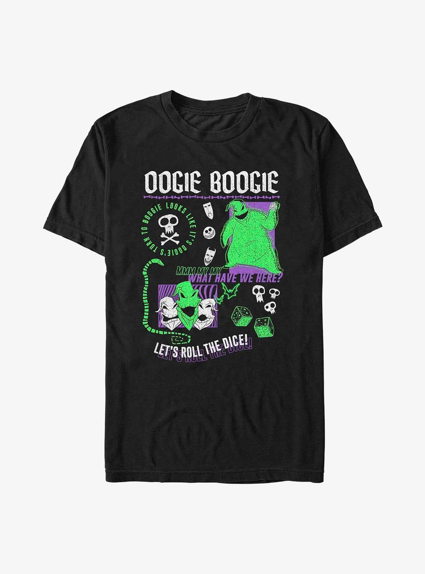 Disney The Nightmare Before Christmas Oogie Boogie Extra Soft T-shirt | Trendy Graphic Tee | Casual Unisex T-shirt