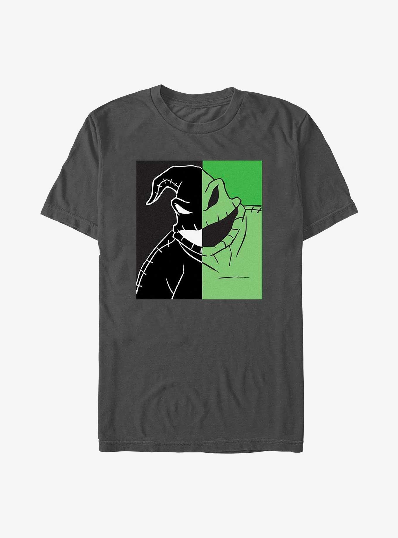 Disney The Nightmare Before Christmas Oogie Split Extra Soft T-Shirt T-Shirt | Best-Selling Artwork | High Demand Item