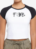 Fall Out Boys Logo Girls Raglan Baby T-Shirt | Premium Unisex T-Shirt, Trending Graphic Tee
