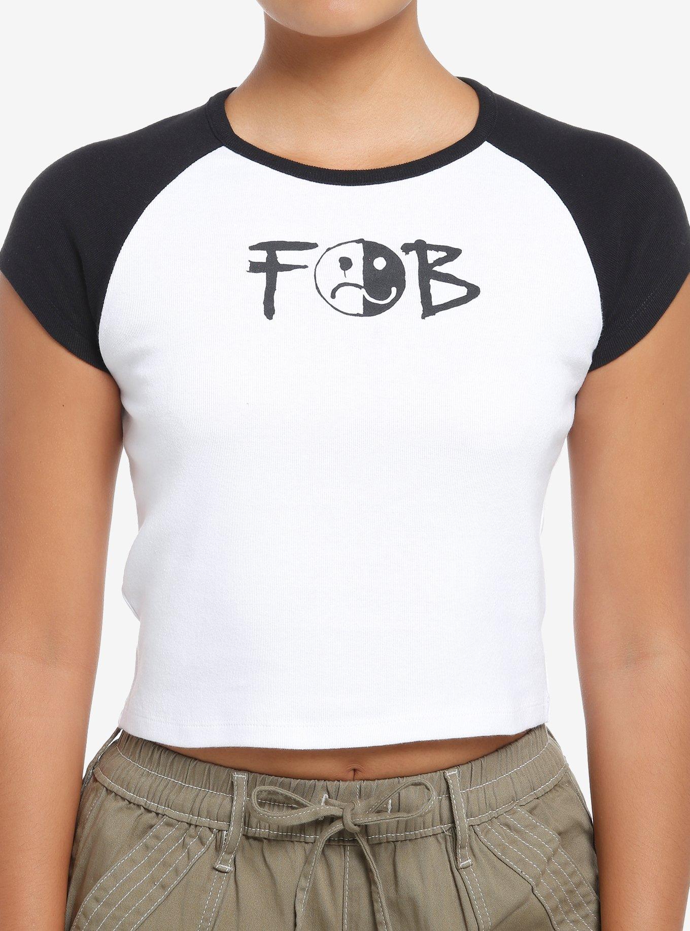 Fall Out Boys Logo Girls Raglan Baby T-Shirt | Premium Unisex T-Shirt, Trending Graphic Tee