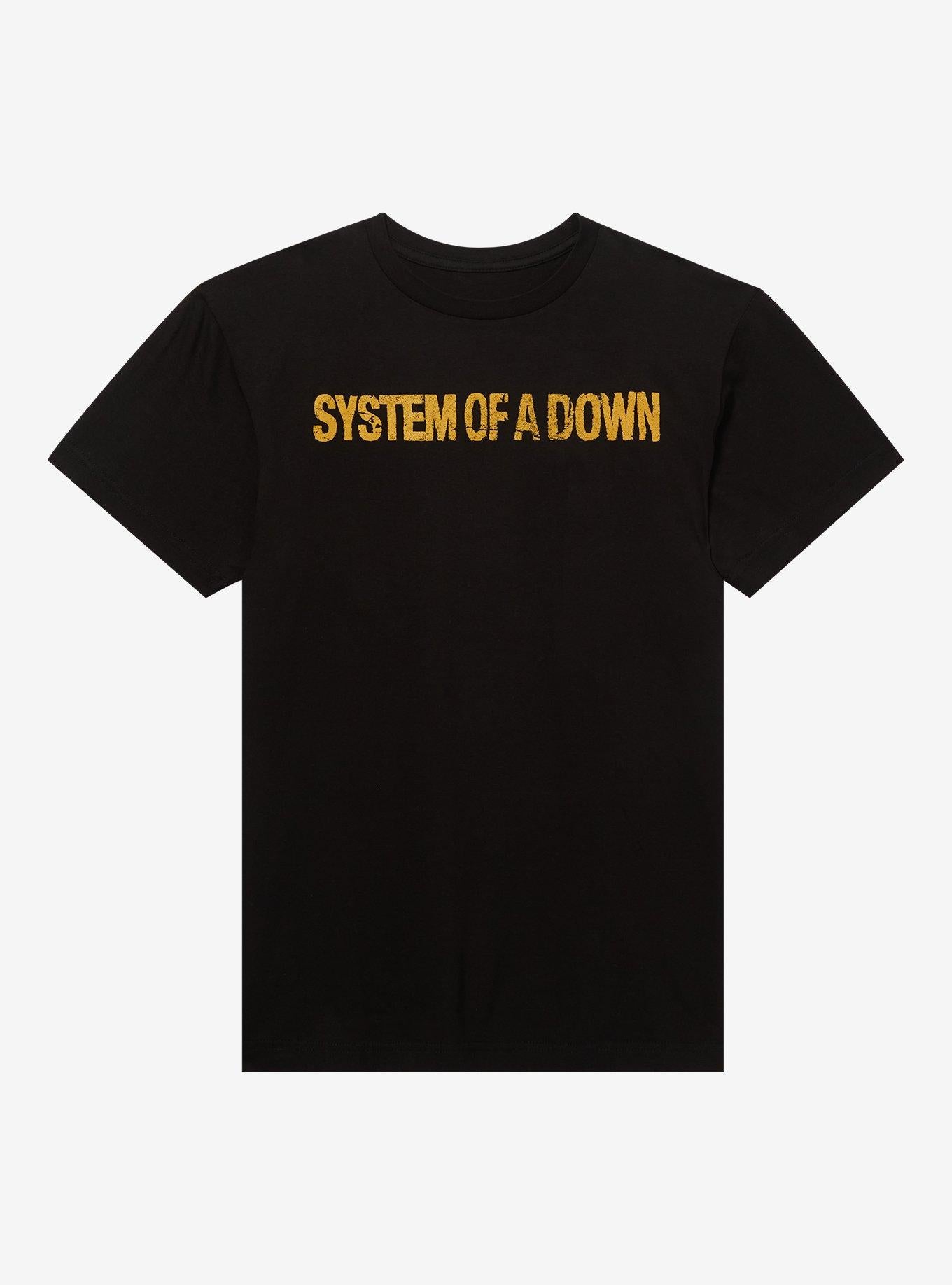 System Of A Down Mezmerize Eye Clock TShirt Graphic Tee | Graphic Tee | Unisex Shirt | Premium Quality Apparel