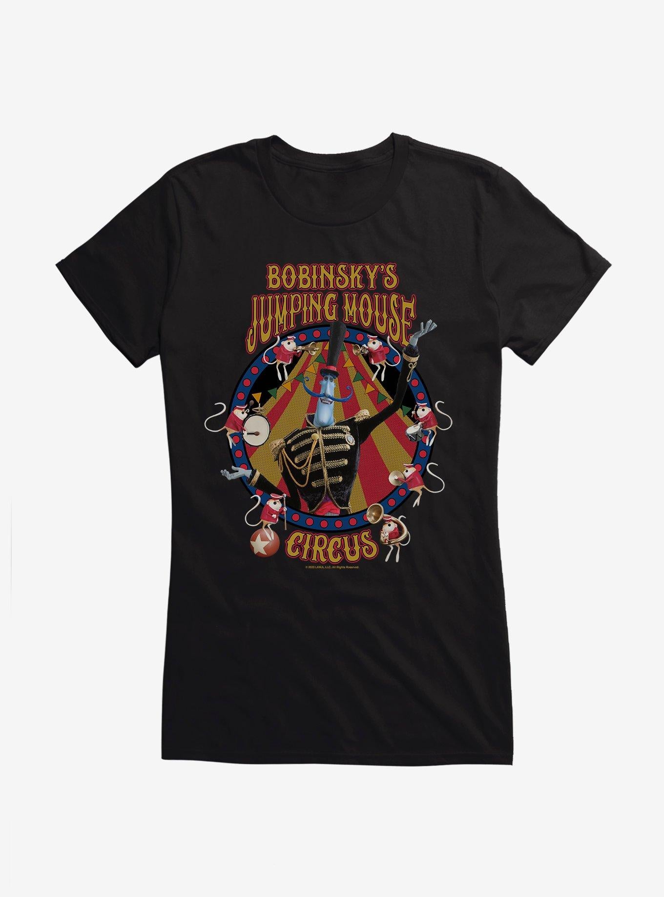 Coraline Bobinsky's Jumping Mouse Circus Girls T-Shirt | Premium Unisex T-Shirt, Trending Graphic Tee