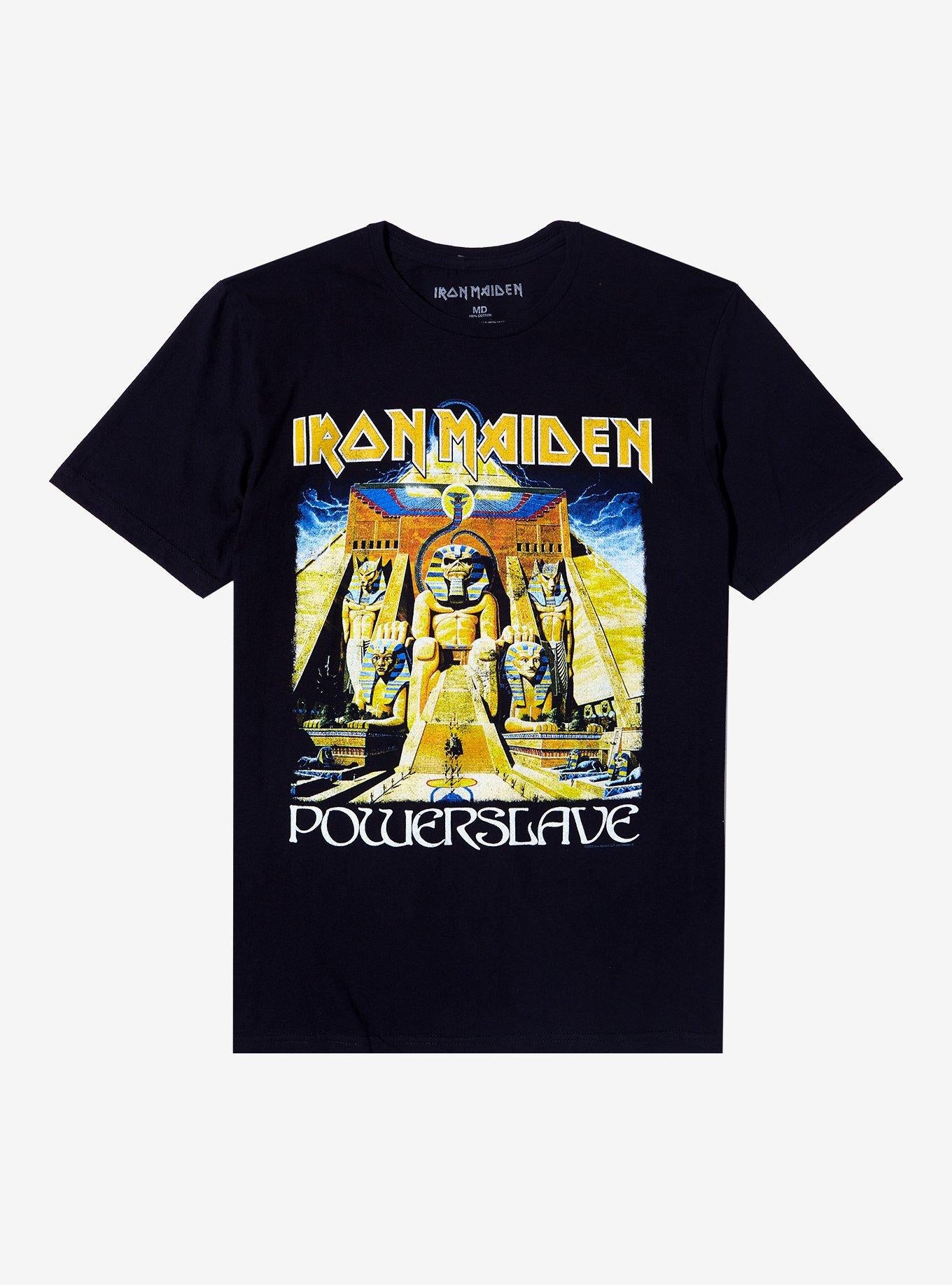 Iron Maiden Powerslave World Slavery Tour T Shirt