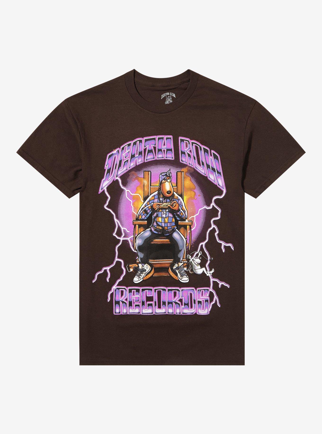 Death Row Records Dog Electric Chair T-Shirt T-Shirt | Streetwear Vibe | Great Gift Idea