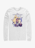 Disney The Nightmare Before Christmas Scary Squad Long-sleeve T-shirt | Trendy Graphic Tee | Casual Unisex T-shirt