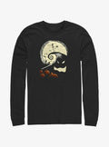 Disney The Nightmare Before Christmas Jack On Pumpkin Hill Long-Sleeve T-Shirt T-Shirt | High-Quality Print | High Demand Item