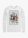 Disney The Nightmare Before Christmas Jack and Sally The Lovers Long-Sleeve T-Shirt T-Shirt | Streetwear Vibe | Great Gift Idea