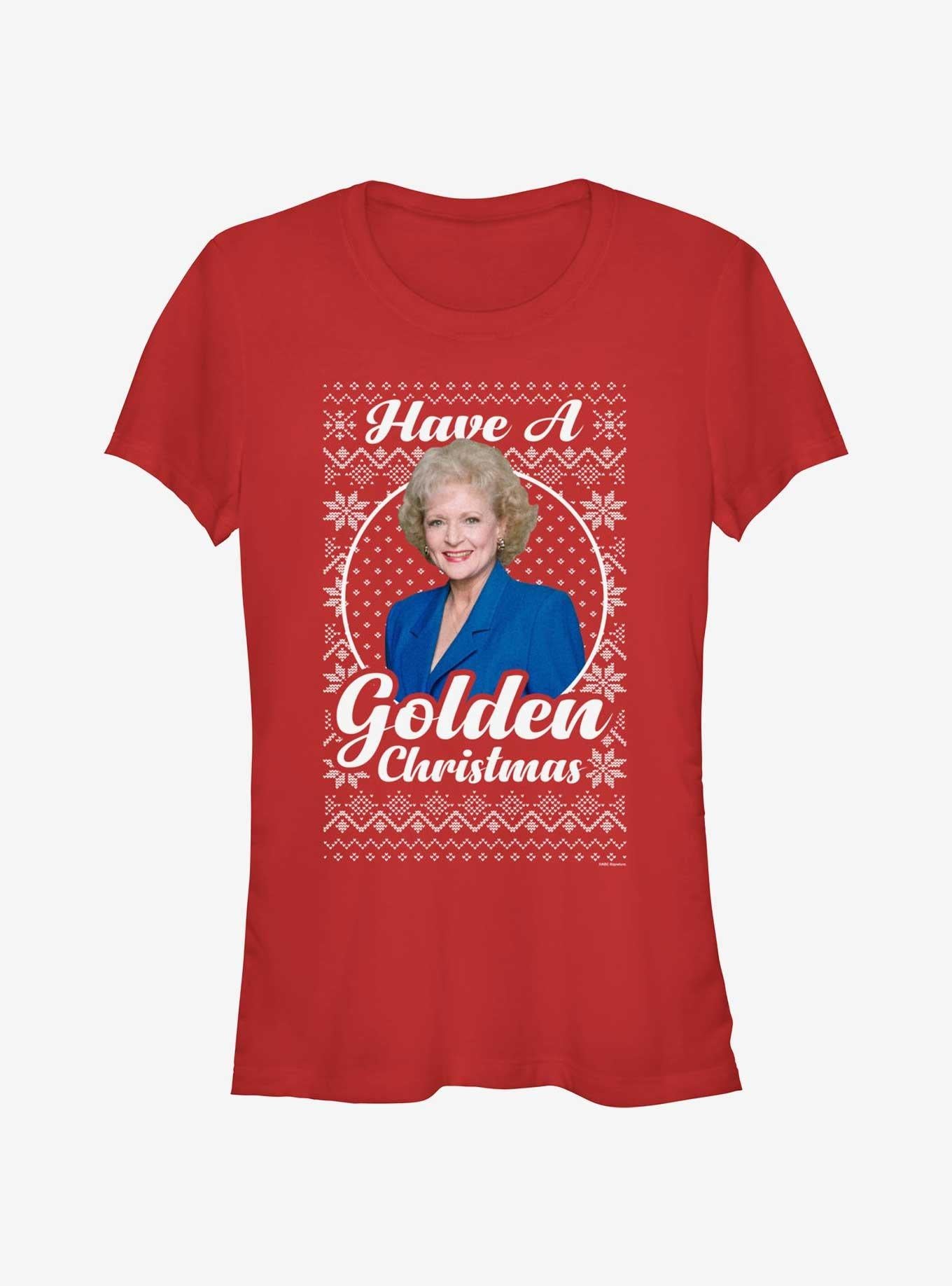 The Golden Girls Rose Ugly Christmas Girls T-Shirt T-Shirt | Exclusive Edition | Great Gift Idea