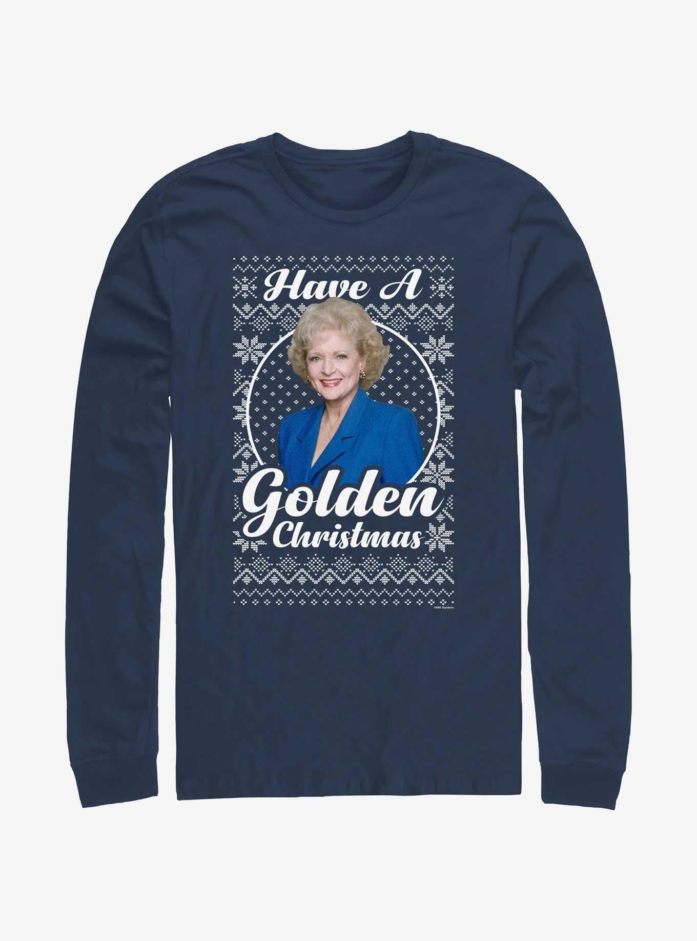 The Golden Girls Rose Ugly Christmas Long-Sleeve T-Shirt T-Shirt | Streetwear Vibe | Great Gift Idea
