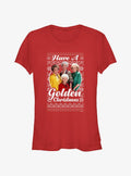 The Golden Girls Golden Ugly Christmas Girls T-Shirt T-Shirt | Trending Design | Great Gift Idea