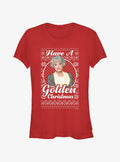 The Golden Girls Dorothy Ugly Christmas Girls T-Shirt T-Shirt | Trending Design | Great Gift Idea