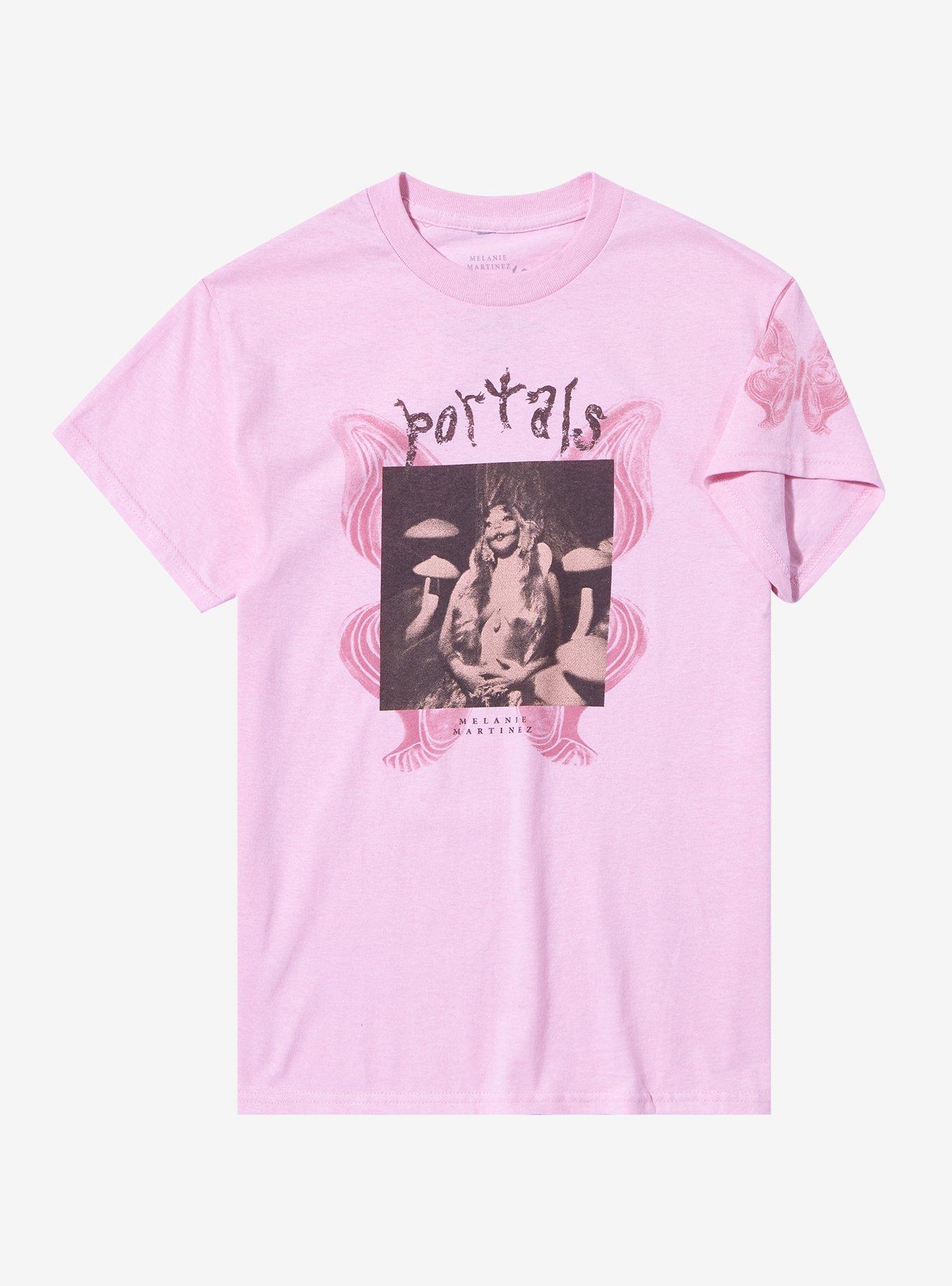 Melanie Martinez Portals Creature Portrait Pastel Pink T-Shirt | Premium Unisex T-Shirt, Trending Graphic Tee