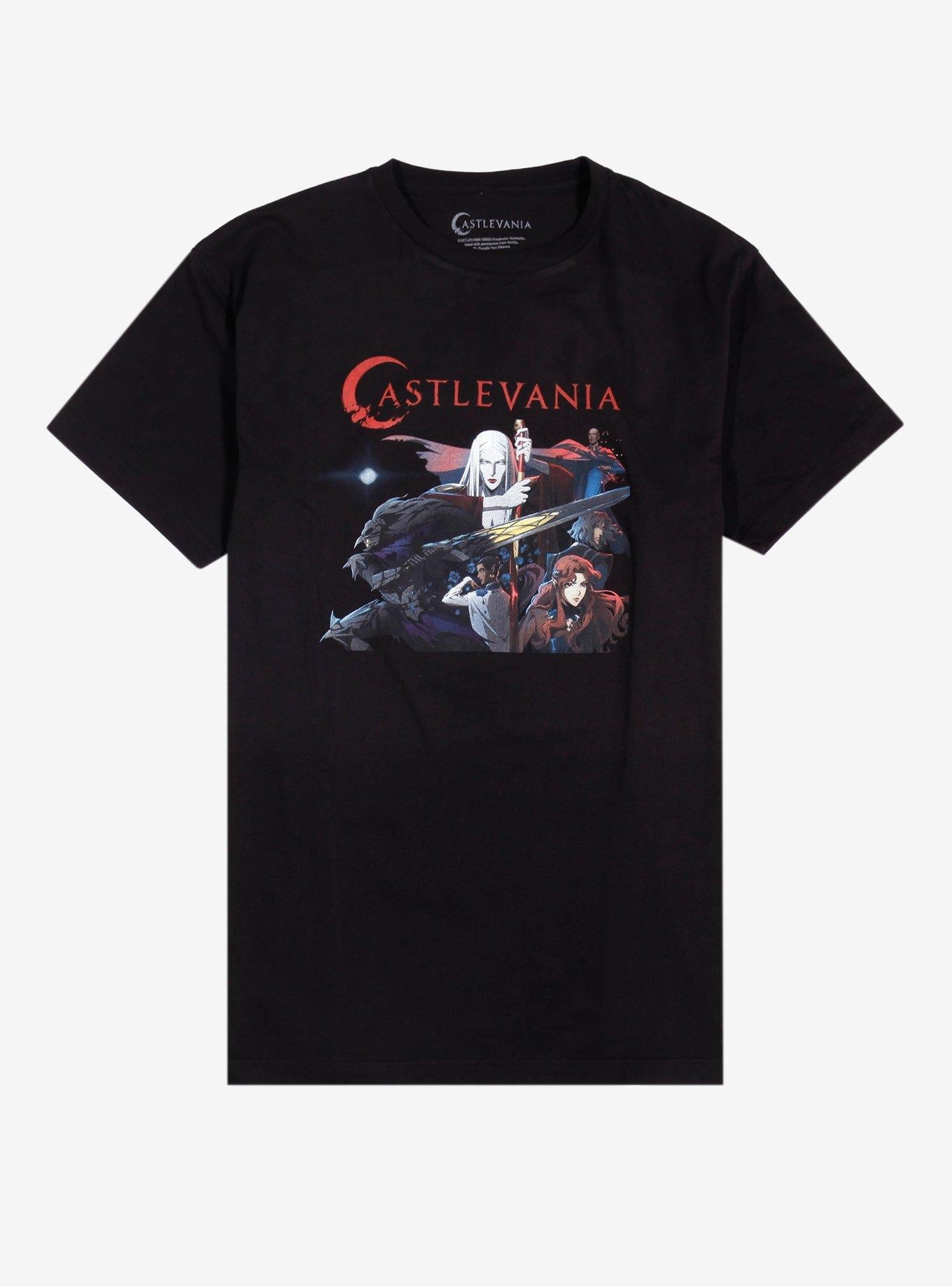 Castlevania Sword Characters T-Shirt T-Shirt | High-Quality Print | Trending Now