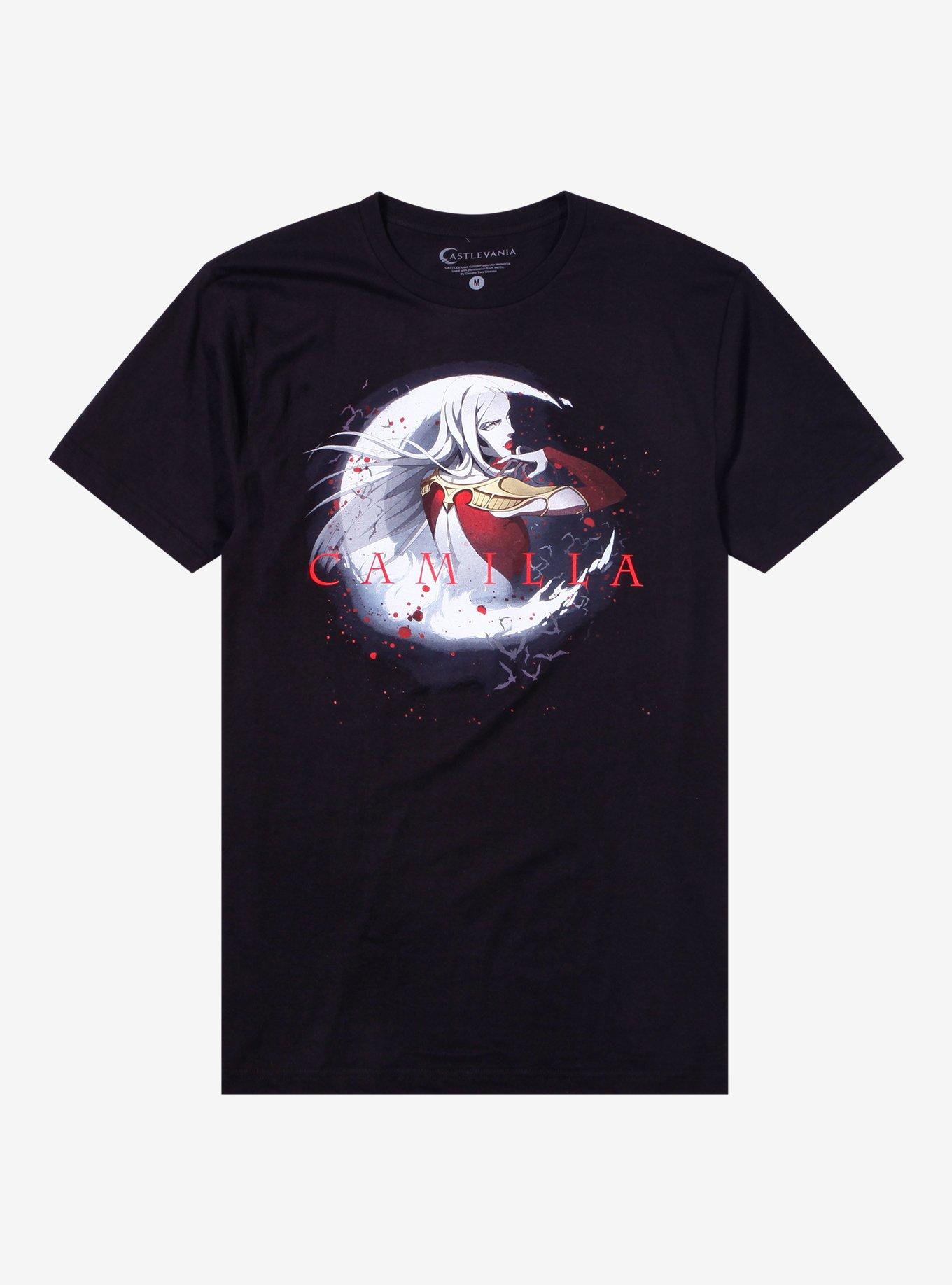 Castlevania Carmilla Moon T-Shirt T-Shirt | Top Trending Artwork | Trending Now