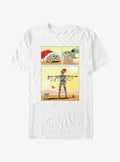 Star Wars The Mandalorian Grogu Christmas Comic T-Shirt T-Shirt | Exclusive Edition | High Demand Item