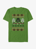 Star Wars Vader and Storm Troopers Ugly Christmas T-Shirt T-Shirt | Streetwear Vibe | Perfect For Daily Wear