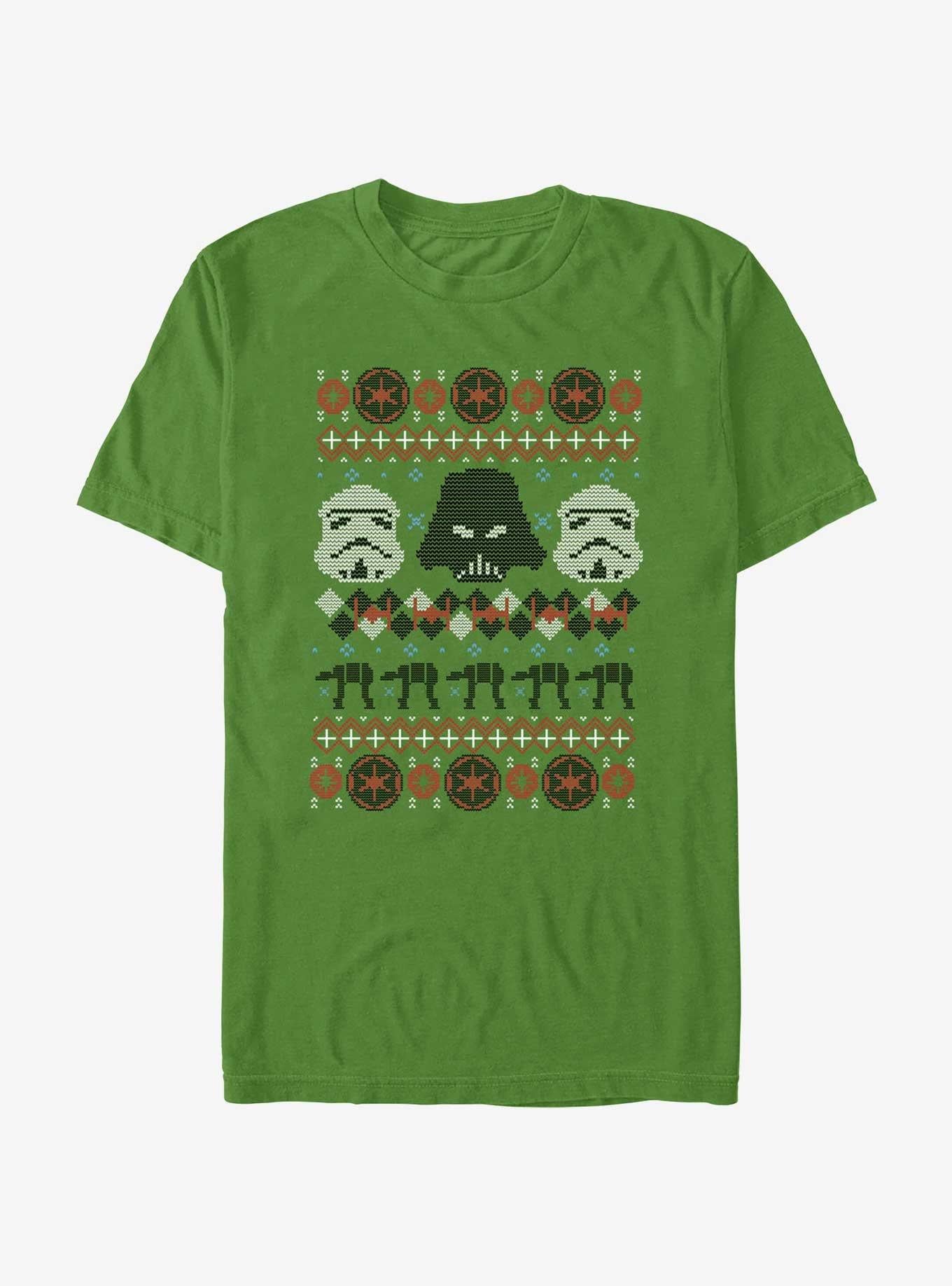 Star Wars Vader and Storm Troopers Ugly Christmas T-Shirt T-Shirt | Trending Streetwear Style | Must-Have Style
