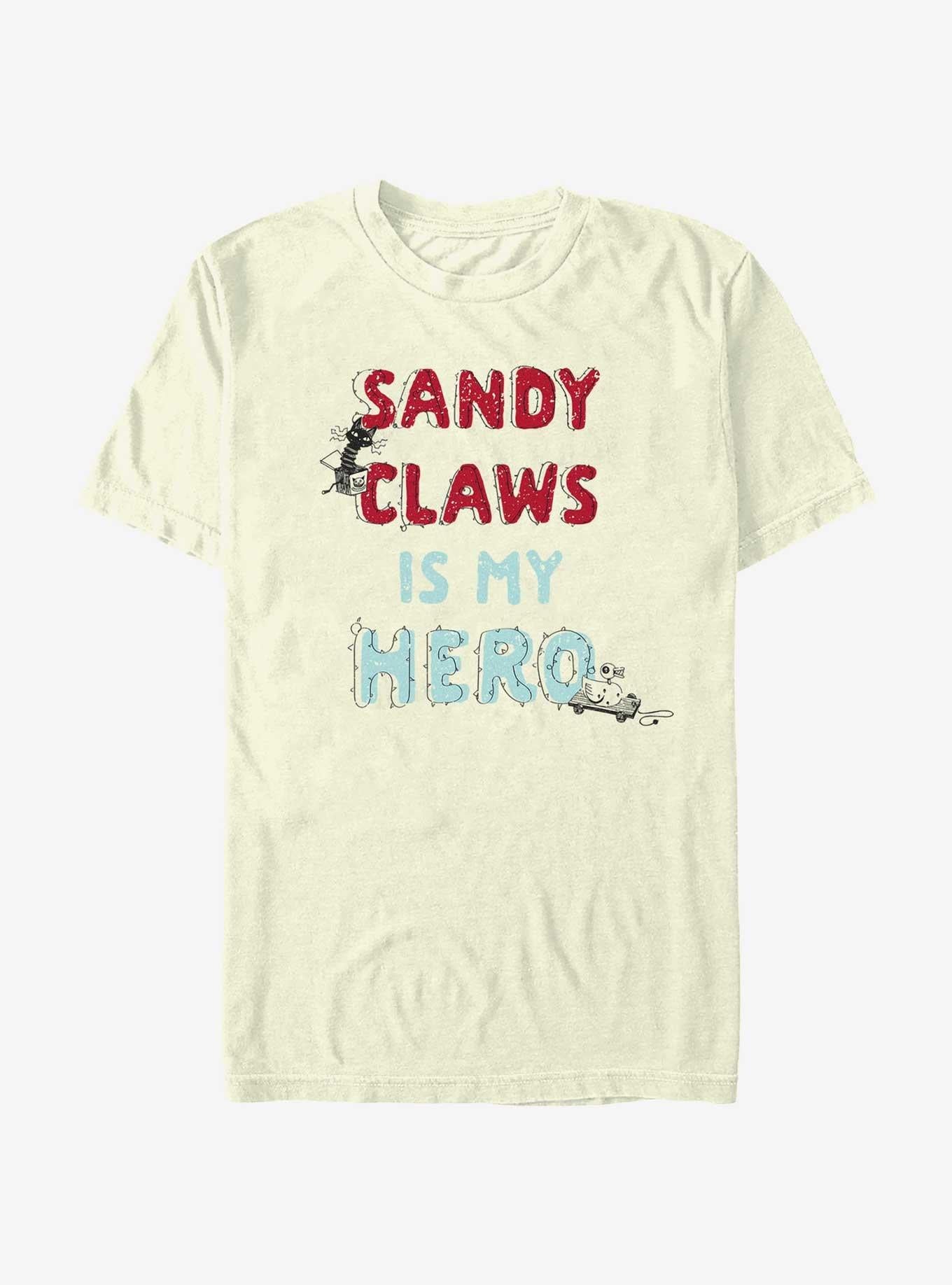 Disney The Nightmare Before Christmas My Hero Sandy Claws T-Shirt T-Shirt | Streetwear Vibe | Top Pick For Fans