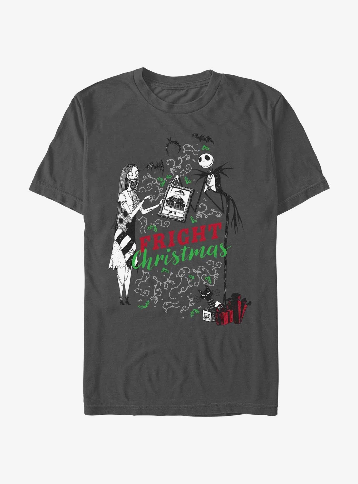 Disney The Nightmare Before Christmas Fright Christmas Jack Sally T-Shirt T-Shirt | Viral Style | Perfect For Daily Wear