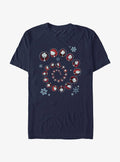 Disney The Nightmare Before Christmas Sally Winter Swirl T-shirt | Trendy Graphic Tee | Casual Unisex T-shirt