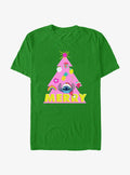 Disney Lilo Stitch Merry Christmas Tree T-Shirt T-Shirt | Vintage Graphic Vibe | Great Gift Idea