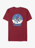 Disney Lilo Stitch Winter Wonderland Snowglobe T-Shirt T-Shirt | Top Trending Artwork | Great Gift Idea