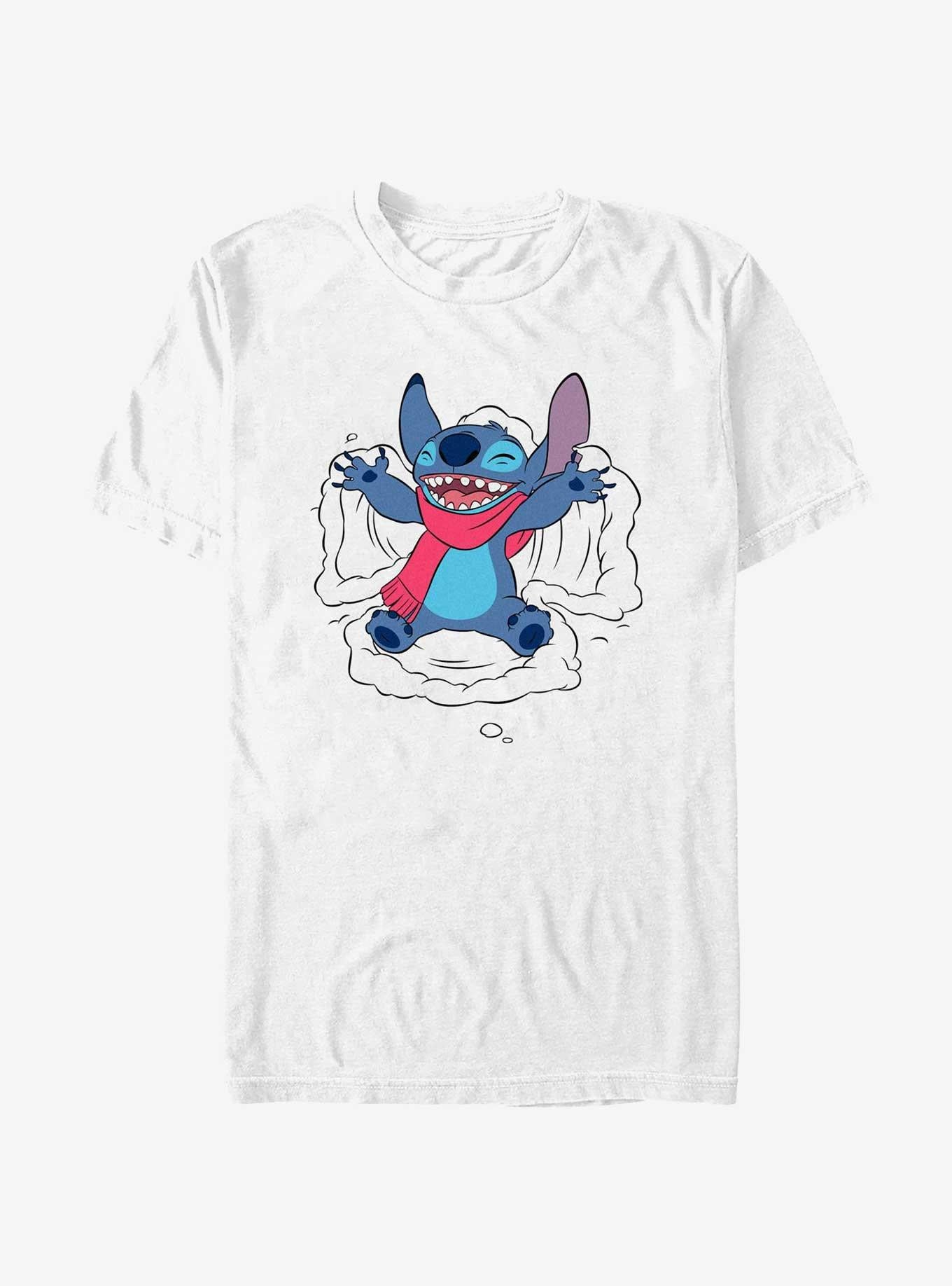 Disney Lilo Stitch Snow Angel T-Shirt T-Shirt | Aesthetic Graphic | High Demand Item