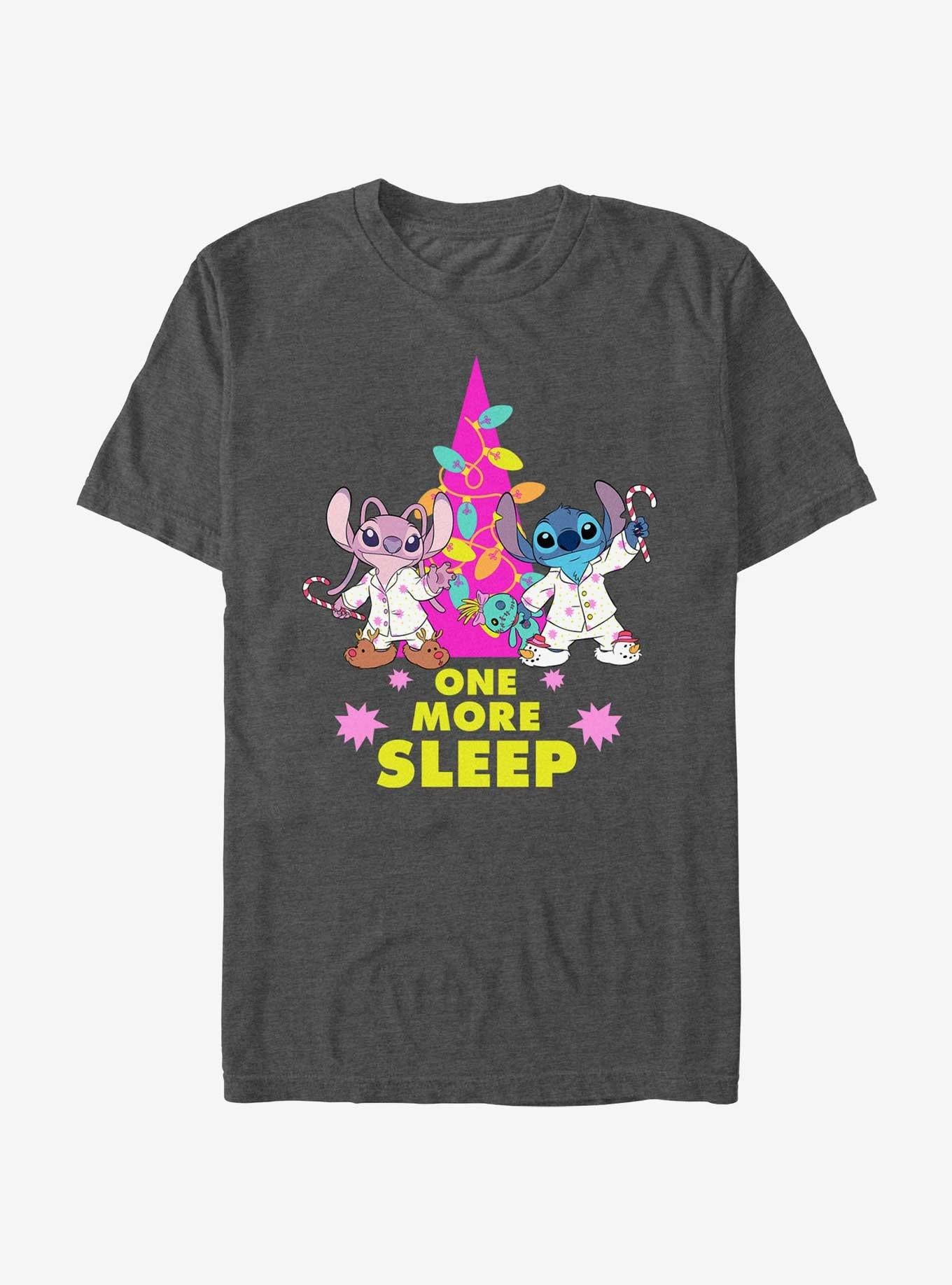 Disney Lilo Stitch One More Sleep T-Shirt T-Shirt | Exclusive Edition | Perfect For Daily Wear