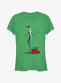 Disney The Nightmare Before Christmas Sandy Claws Jack Girls T-shirt | Trendy Graphic Tee | Casual Unisex T-shirt