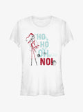 Disney The Nightmare Before Christmas Sandy Jack Ho Ho Oh No Girls T-shirt | Trendy Graphic Tee | Casual Unisex T-shirt